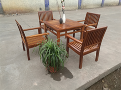 Liding rectangular 4 Seater Rectangular Garden dining sets